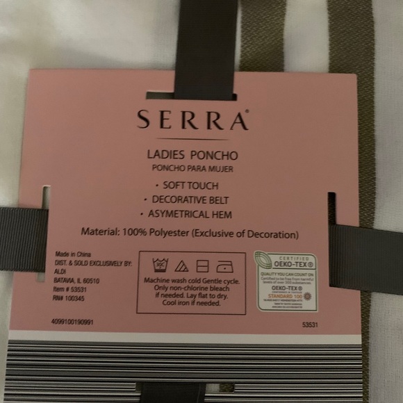 Serra Ladies Poncho / blanket wrap “1 Left” - Picture 5 of 5